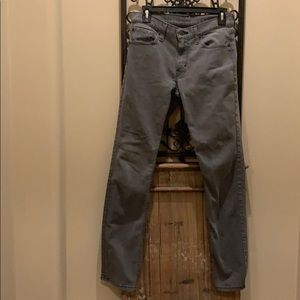 Levi’s 511 skinny jeans gray 30x32